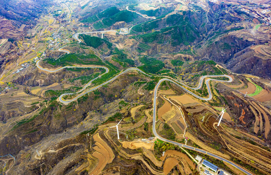 山西运城黄河一号旅游公路