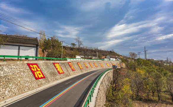 山西运城黄河一号旅游公路