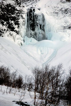 长白山冰瀑