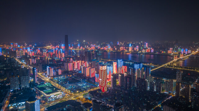 武昌城市夜景