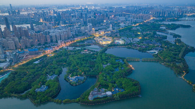 武汉东湖夜景