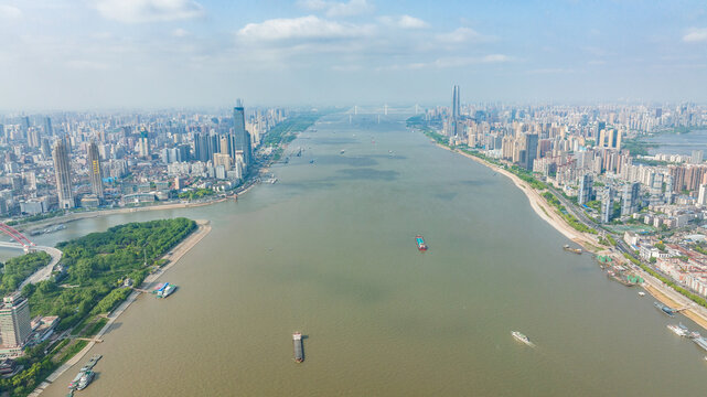 武汉长江大景