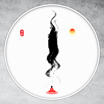 禪意裝飾畫(huà)