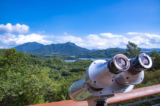 淘金山绿道望远镜
