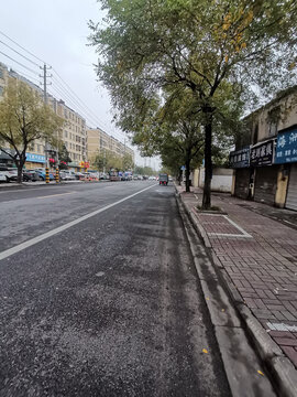 淮安前进西路电厂河小区路段