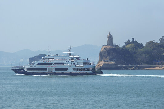 厦门鼓浪屿轮渡风光