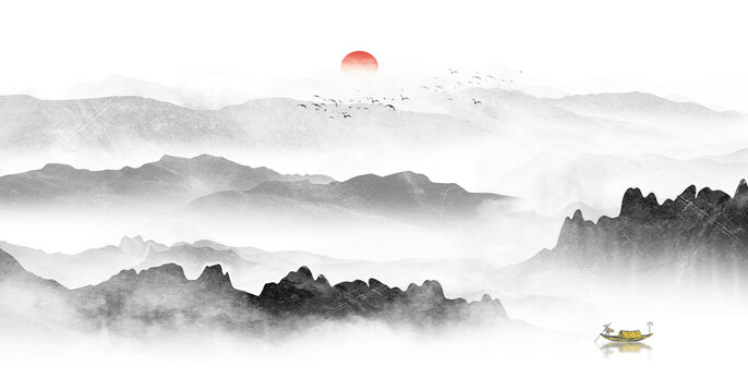 水墨山水