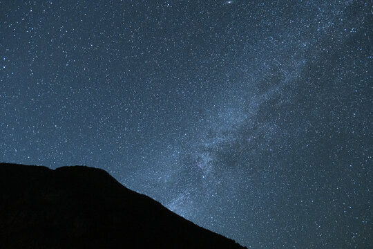 山区星空