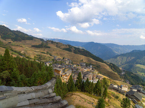 桂林龙脊梯田