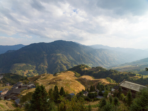 龙胜梯田七星伴月景区