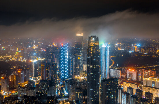 南宁城市夜景