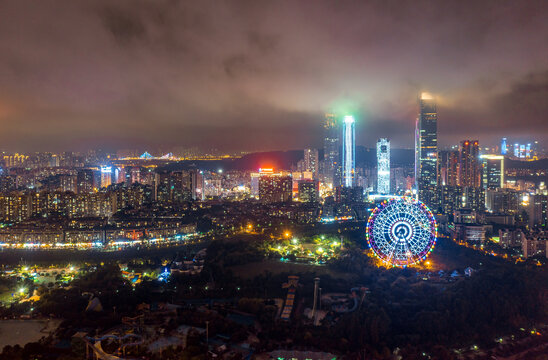 南宁城市夜景