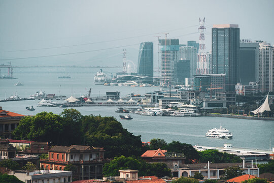 厦门海上风光