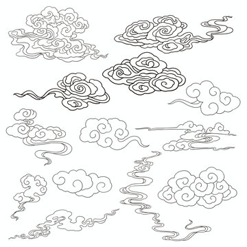 云紋云圖案中國傳統(tǒng)云紋