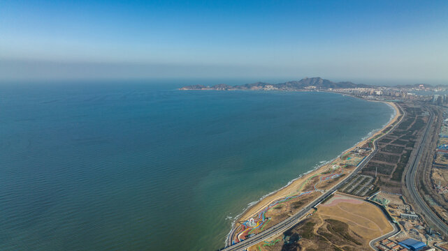 烟台海湾大景