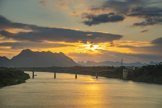 江河河流风景