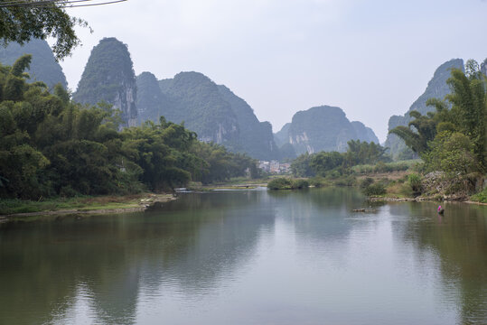 山水风景河流