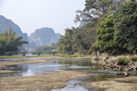 风景河流流域