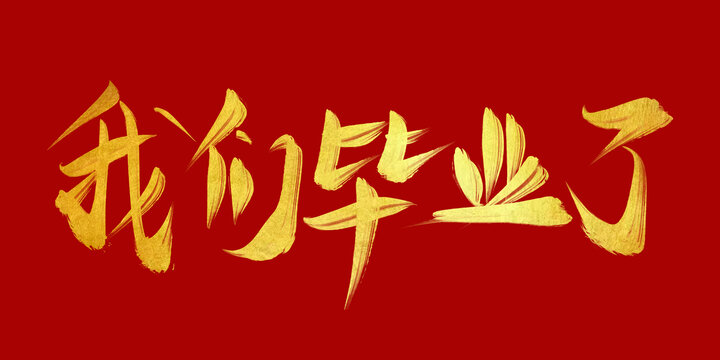 我們畢業(yè)了