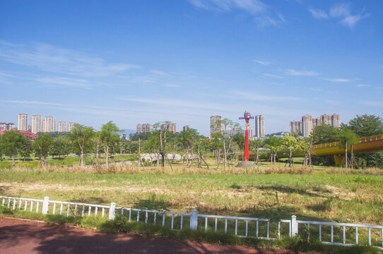 南山水岸生态公园园内景观