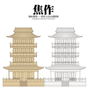 云臺山重陽閣