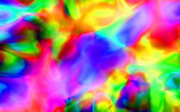 扎染印花