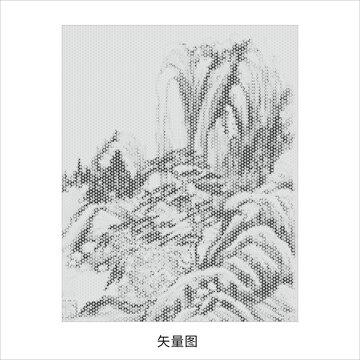 意境山水鏤空