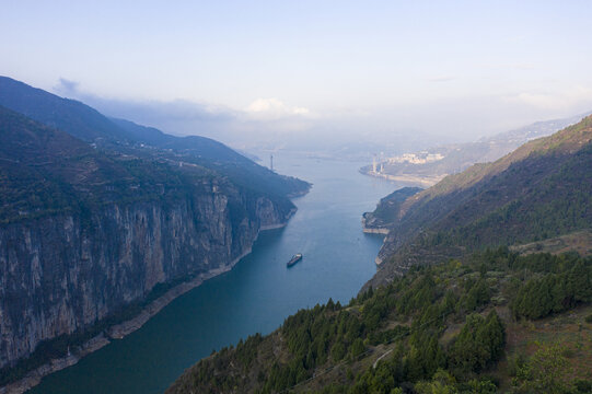 三峡之巅长江自然风光