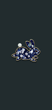 藍(lán)色兔子