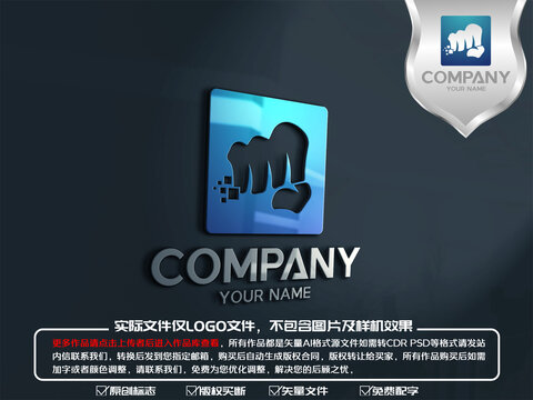 拳头标志logo