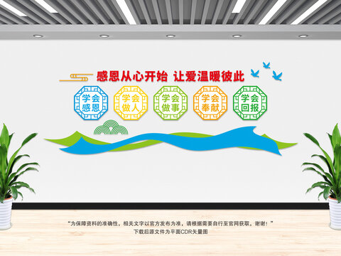 感恩文化墻
