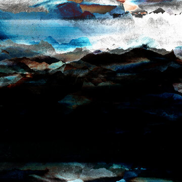 高清抽象北欧彩色山水