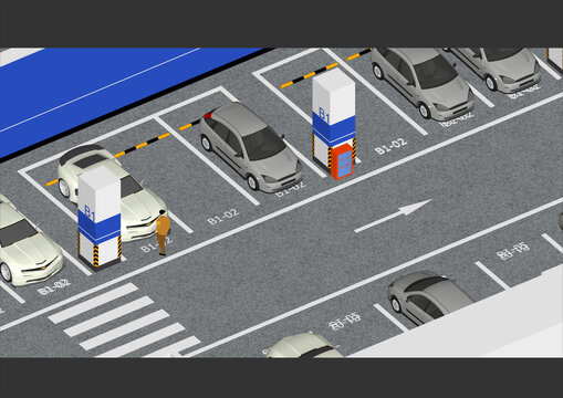 停車場施工效果圖位圖