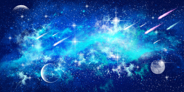 藍色星空軟膜天花板