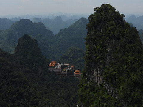 绿水青山生态广西中国马山