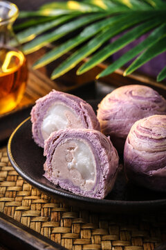 芋头酥紫晶酥芋泥麻糬