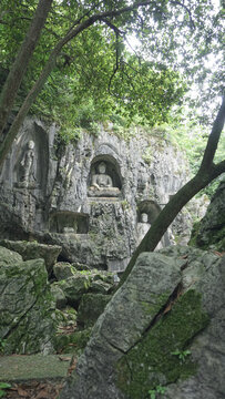 杭州西湖风景灵隐寺