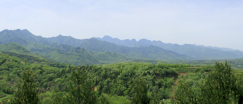 秦岭山汤峪