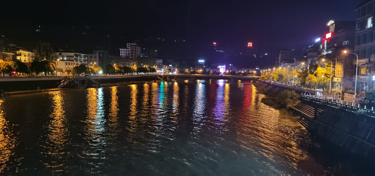 安康汉江夜景