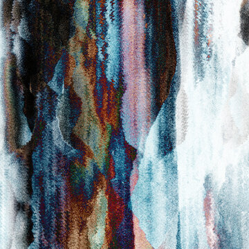 高清彩色抽象肌理地毯