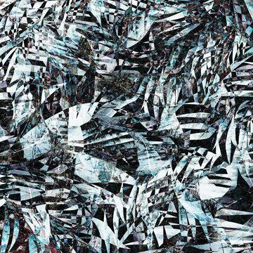 質感油畫山水