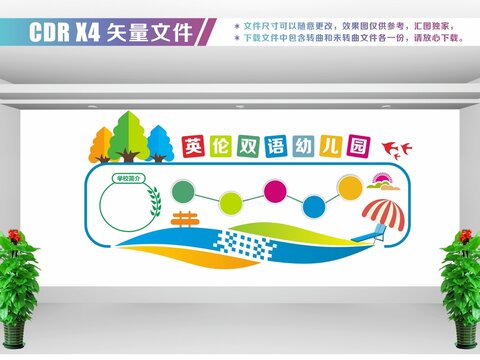 幼兒園文化墻