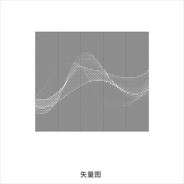 動感鏤空圖案