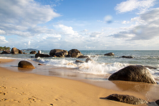 海南三亚天涯海角风景区风光