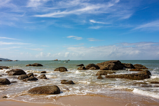 海南三亚天涯海角风景区风光