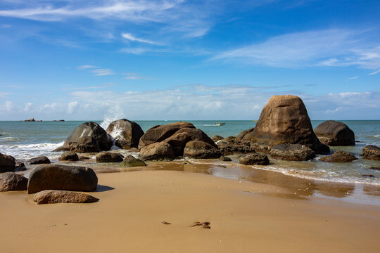 海南三亚天涯海角风景区风光