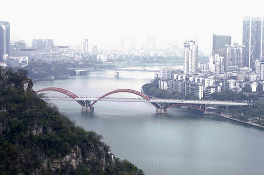 柳州文惠大桥全景