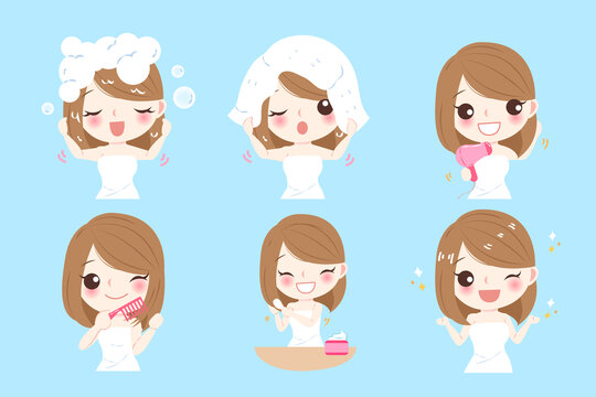 女性日常清洁护发6步骤插图
