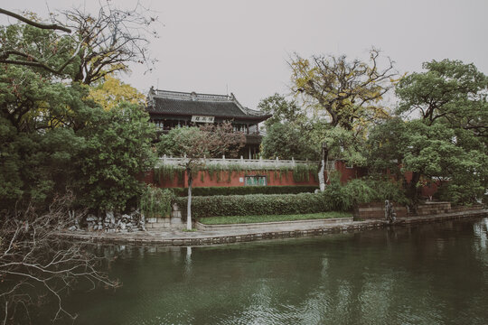 嘉兴南湖烟雨楼