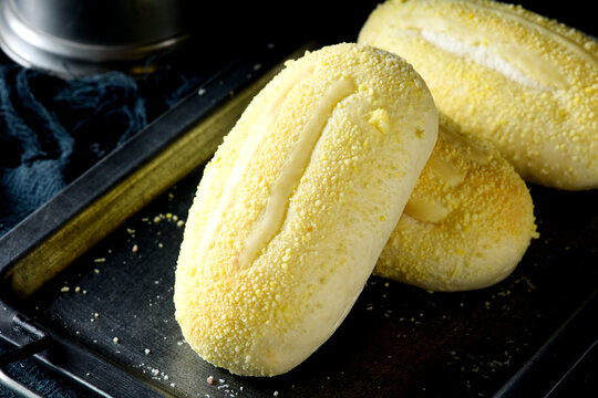 蛋黄麻薯面包